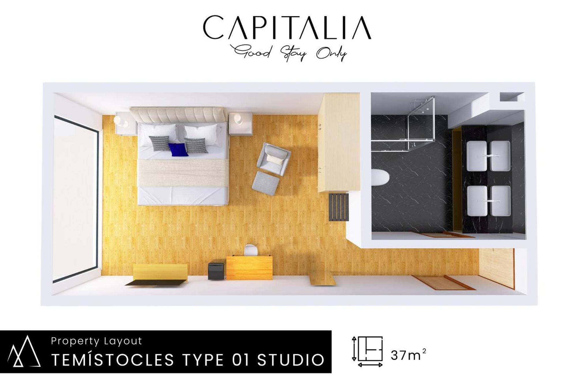 Apartahotel Capitalia Temistocles Polanco